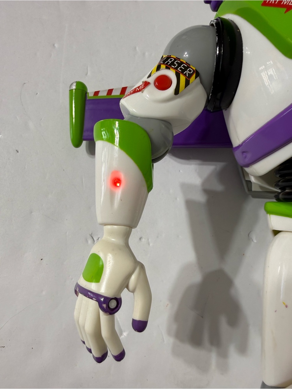 Disney Pixar Buzz Lightyear 12" Interactive Figure ANDY Toy Story Works! - Picture 6 of 15